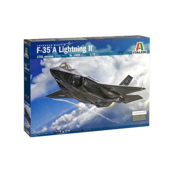 Model Kit letadlo 1409 - F-35 A LIGHTNING II CTOL version (1:72)