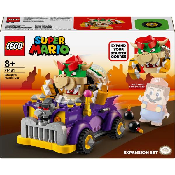 LEGO® Super Mario™ 71431 Bowserův sporťák – rozšiřující set (obrázek 9)