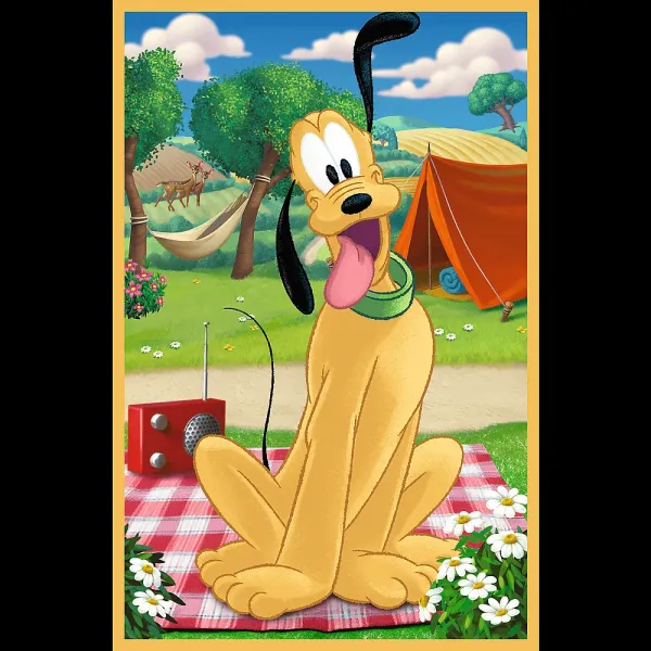 Trefl Puzzle 3x50 Mickey Mouse a přátelé / Myška na dovolené (obrázek 4)