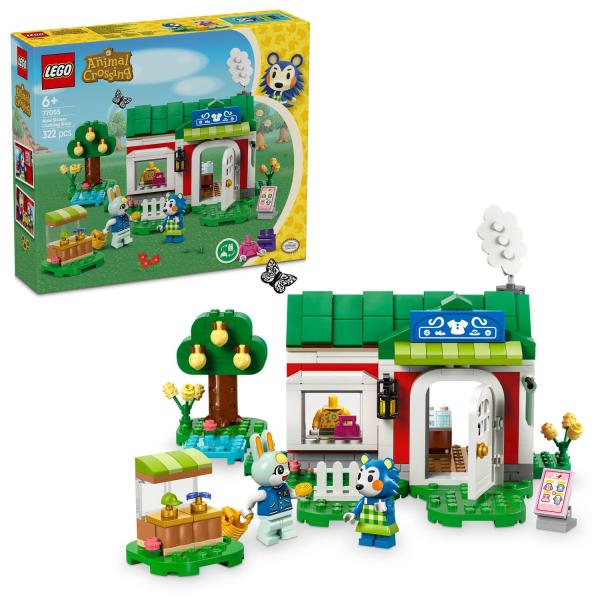 Lego Animal Crossing La Sartoria Delle Sorelle Ago E Filo, Gioco Creativo Per Bambine E Bambini Da 6 Anni Con Negozio Giocattolo, Accessori Per Sartoria E Personaggi Animali, Idea Regalo Per Fan 77055-image