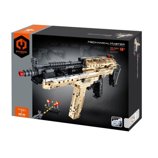 iM.Master Stavebnice kulomet střílející 47,4x7,3x27 cm