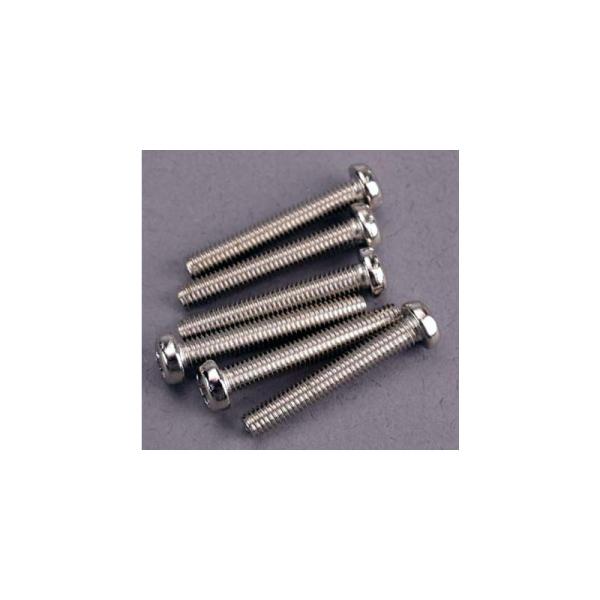 Traxxas skrutka krížová M3x20mm polguľatá hlava zink. (6)