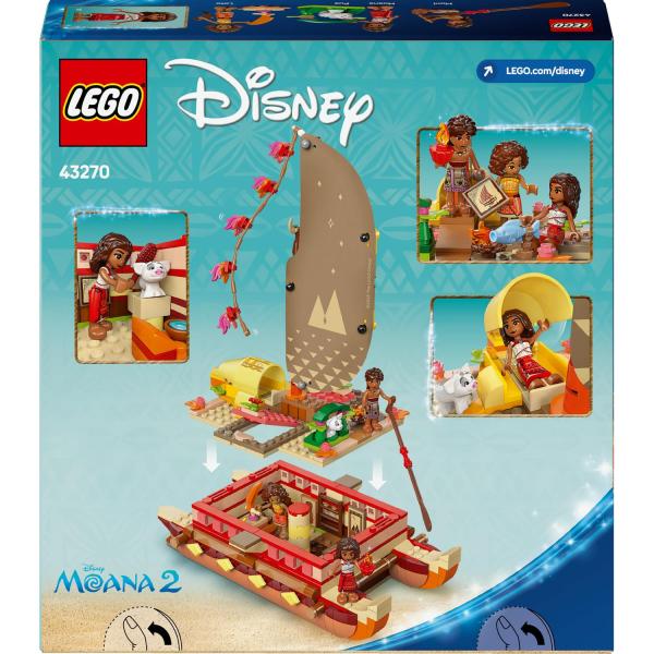 LEGO® Disney 43270 Vaiana a dobrodružství na kánoi (obrázek 7)