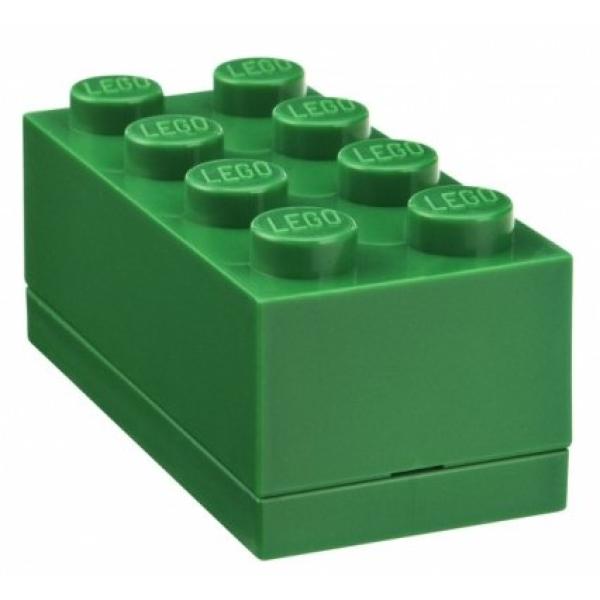 LEGO® mini  box 8 - zelená 46 x 92 x 43 mm