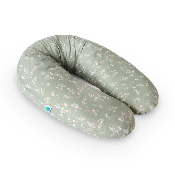 CEBA Polštář na kojení Cebuška Multi Jersey Green Meadow 190 cm