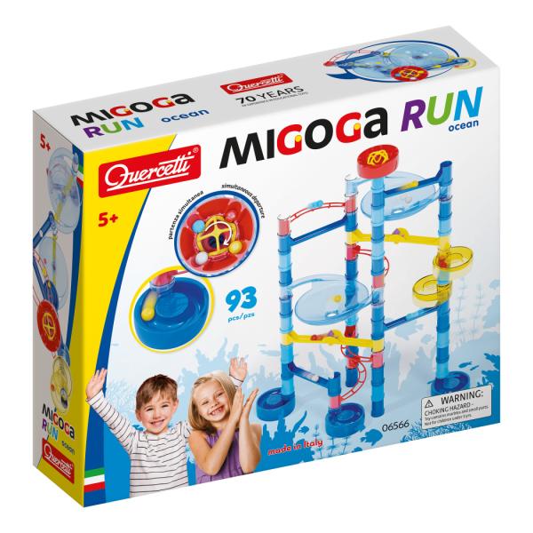 Quercetti Migoga Run Ocean - guličková dráha