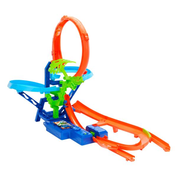 Mattel Hot Wheels Stunt Trucks srážka ve vzduchu Dráha (obrázek 5)