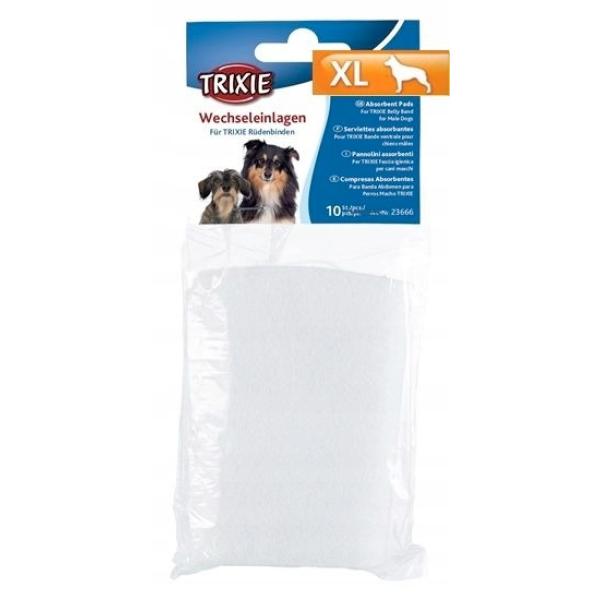 Absorpční vložky do bederního pásu, XL 10 ks.