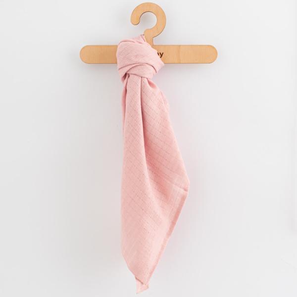 Bavlněné pleny s potiskem New Baby 70×80 cm 3 ks DÍVKA