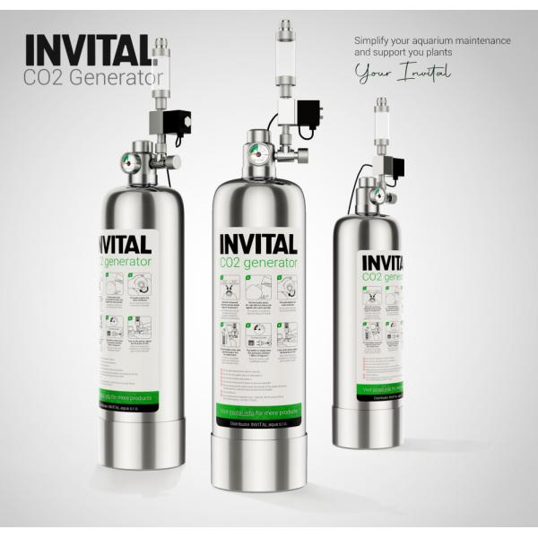 Generátor CO2 INVITAL s nočním vypnutím s 2l lahvičkou