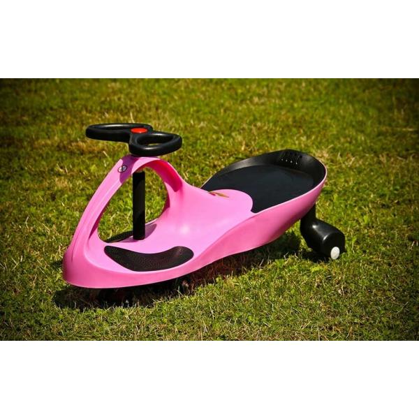Samopojízdné autíčko RIRICAR s PU koly – růžové