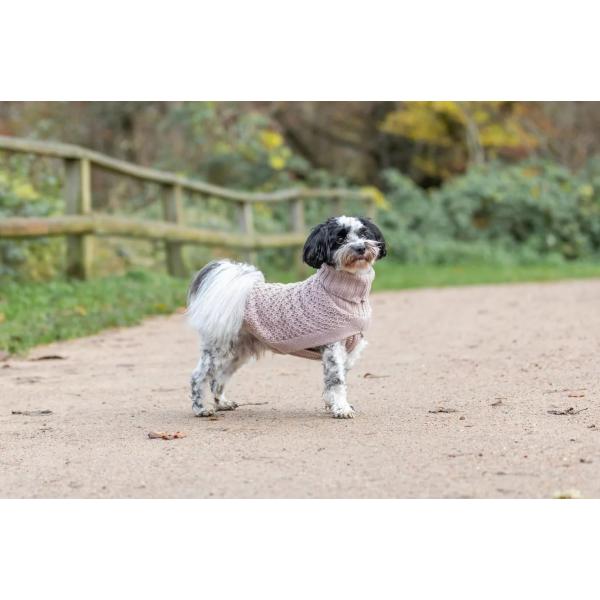 Svetr Trixie Norwood, M, růžový, 50 cm