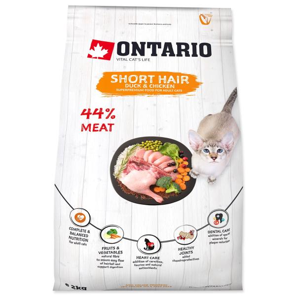 Krmivo Ontario Cat Shorthair 2kg (obrázek 3)