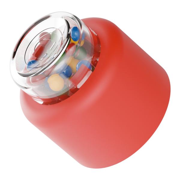 Quercetti Momy Soft Happy Sound – měkké kostky se zvukem – 4 ks