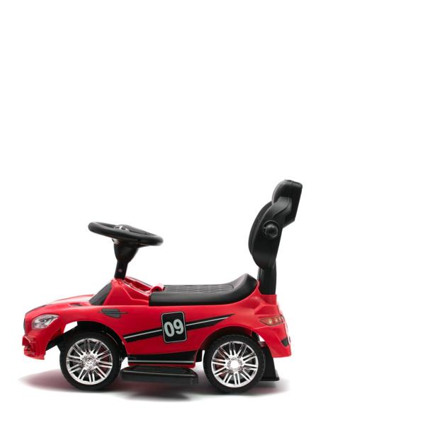 Dětské odrážedlo se zvukem a vodící tyčí Baby Mix RACER červené (obrázek 11)