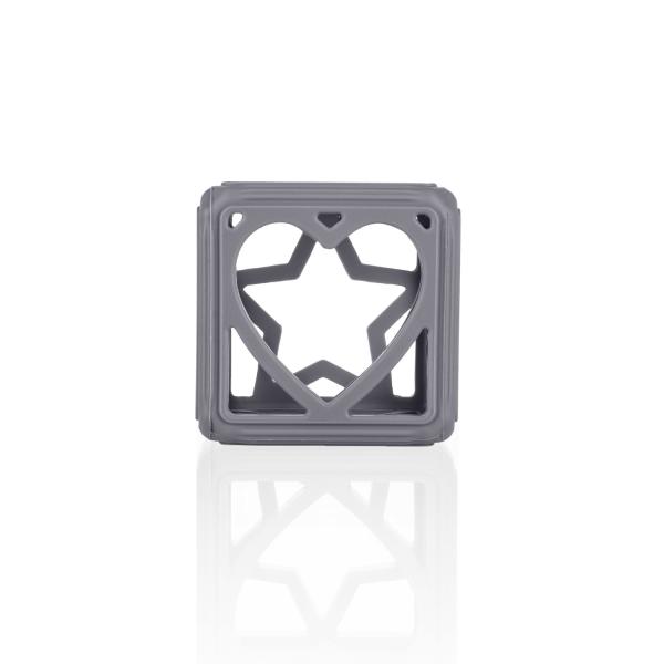 Silikonové kousátko Square, Dove Grey