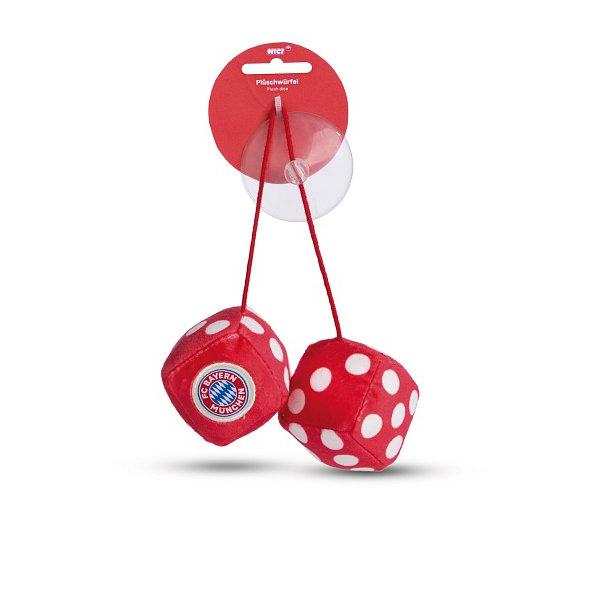 NICI plyš FC BAYERN MÜNCHEN kocka 4x4cm, GREEN