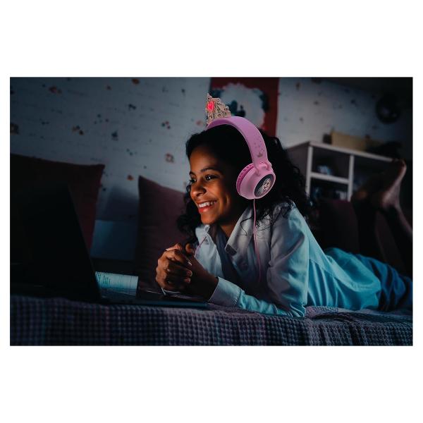 Lexibook Svítící bezdrátová sluchátka Disney Princezny