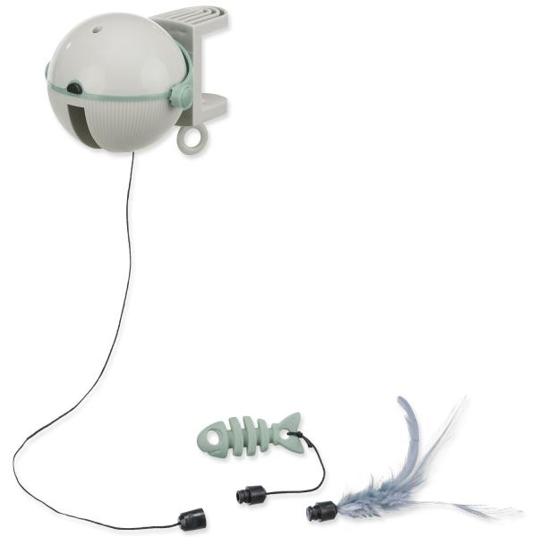 Automatická hračka pro kočky Catch it, 10 × 14 cm, white