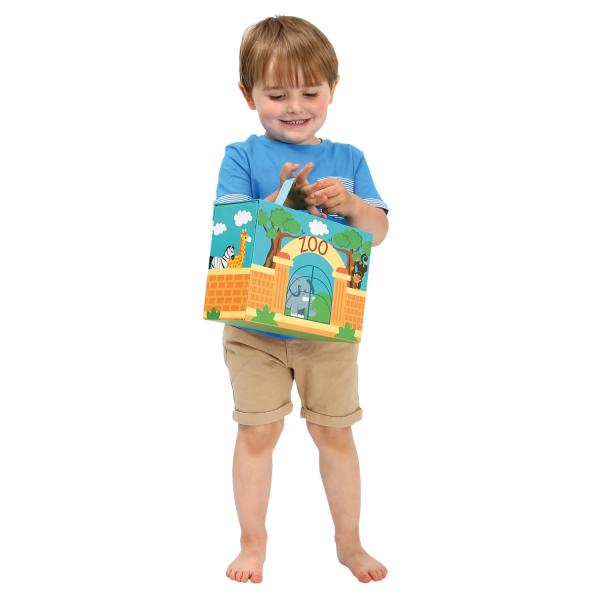 Bino Cestovní kufřík se zvířátky – ZOO