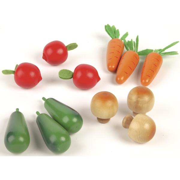 Tidlo Dřevěná bedýnka se zeleninou