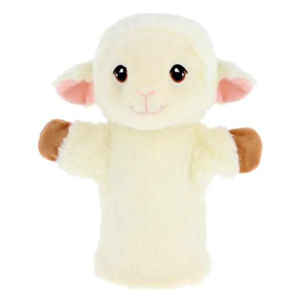 Keel Toys SE3077-5 Keeleco Oveja - eco marioneta de peluche para mano 27 cm