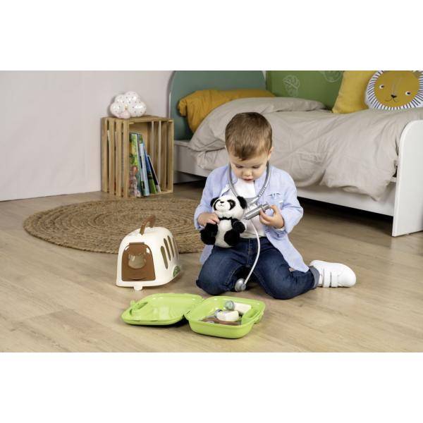 Smoby Veterinární vozík s pandou a přepravním boxem 2v1 (obrázek 10)