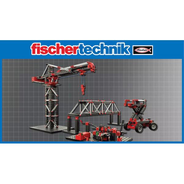 FISCHERTECHNIK Mechanic+Static 2 stavebnice 500 dílů (obrázek 4)