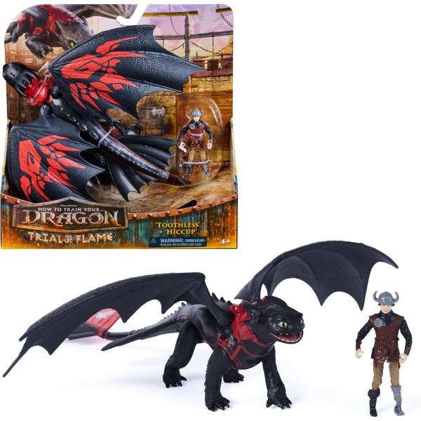 Spin Master Jak vycvičit draka – Drak a Viking Bezzubka a Škyťák