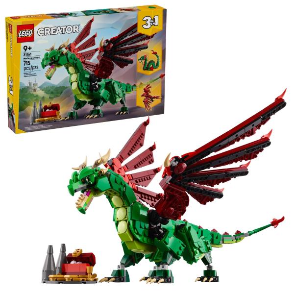 LEGO® Creator 3 в 1 31161 Средновековен дракон