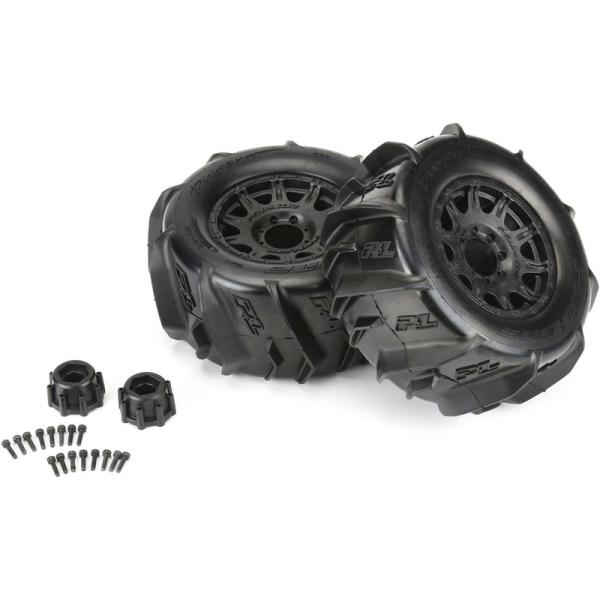 Pro-Line kolo 3.8", pneu Dumont, disk Raid H17 černý (2) (obrázek 3)