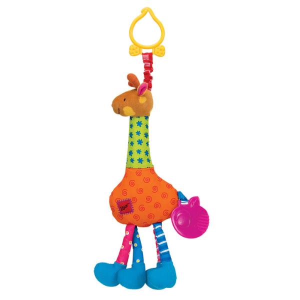 Žirafa IGOR s úchytkou na kočárek