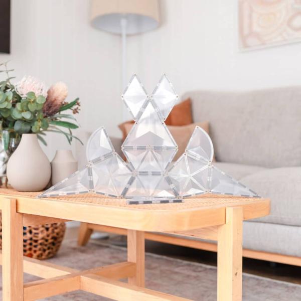 CONNETIX® Clear Shape Expansion Pack magnetická stavebnice 24 pc (obrázek 3)