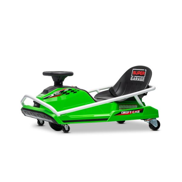 Beneo Motors driftovací Motokára 24V, zelená, 300W Bezkartáčový Motor, Lithiová baterie, D (obrázek 5)