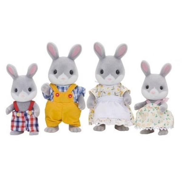 Sylvanian Families Rodina šedých králíků