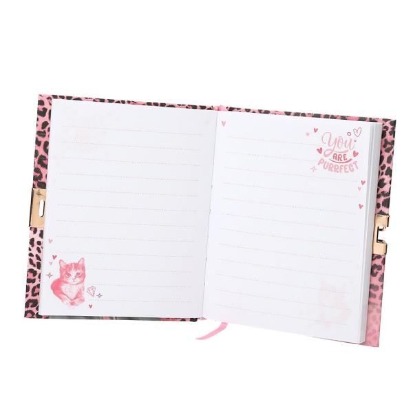 Top Model Diář se zámkem a tajným perem s UV světlem