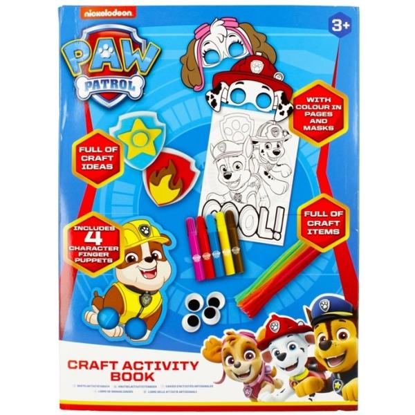 Paw Patrol sada miniher a tvůrčích aktivit v knížce