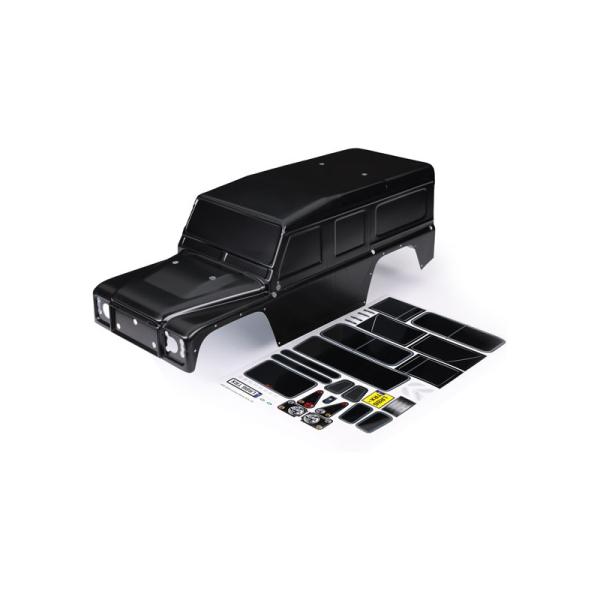 Carrozzeria Traxxas Land Rover Defender nera