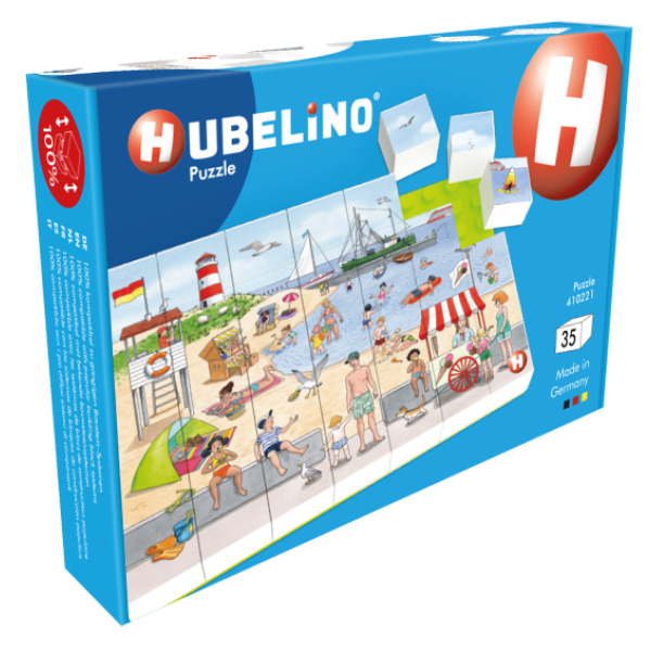 HUBELINO Puzzle-Dovolenka na pláži