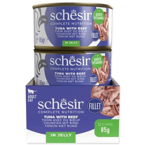 Konzerva SCHESIR kuřecí+hovězí+ryže 85g (obrázek 10)