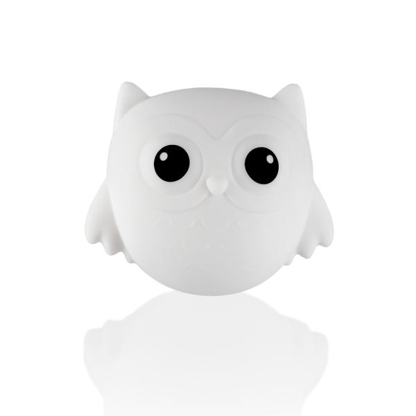 Silikónové nástenné nočné svetlo, Owl