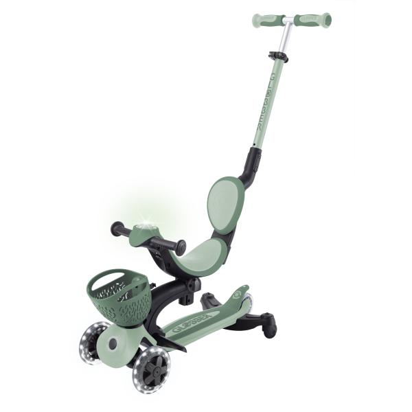 Globber koloběžka Go Up Baby lights 360 ° Sage (obrázek 5)
