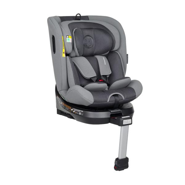 AUTOKRÉSLIČKA PETITE&MARS Twistguard Pro i-Size Grey Air 40-150 cm (0-36 kg)