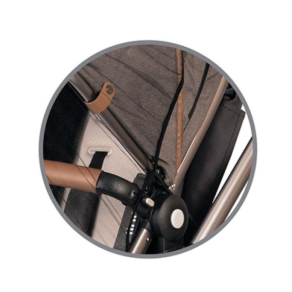 BABYONO Síťka na kočárek univerzální - černá (obrázek 6)