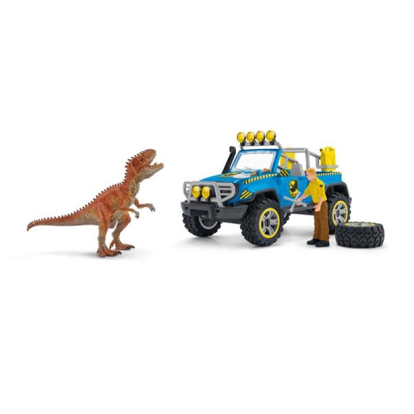 Schleich Terénní auto s vnějším výběhem pro dinosaura (obrázek 4)