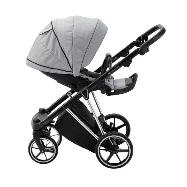 ADAMEX Kočárek kombinovaný Belissa Special Edition Grey/Silver (obrázek 8)