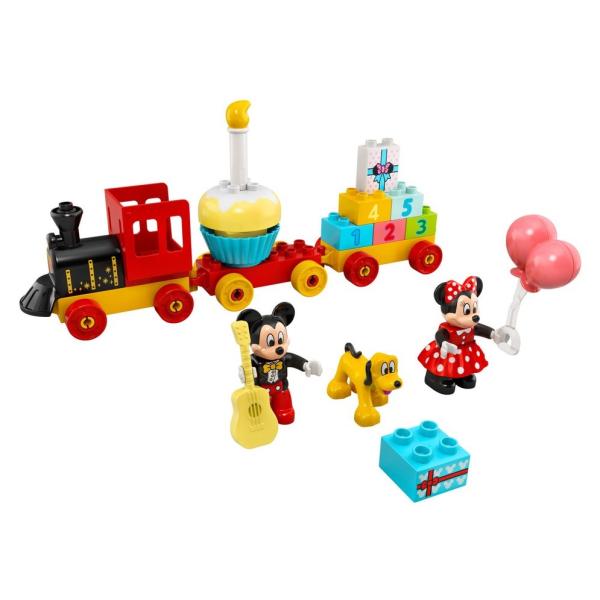 LEGO® DUPLO® │ Disney 10941 Narozeninový vláček Mickeyho a Minnie