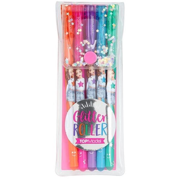 Top Model Sada třpytivých rollerů, 5 barev, Christy + Fergie