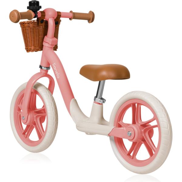 LIONELO Dětské odrážedlo Alex Plus Pink Rose, 3r+ (obrázek 7)