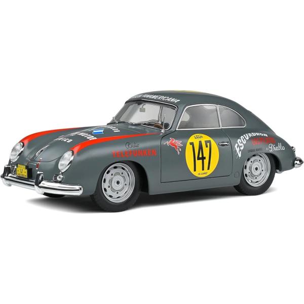 1:18 PORSCHE 356 PRE-A GREY 1954 - SOLIDO - S1802807